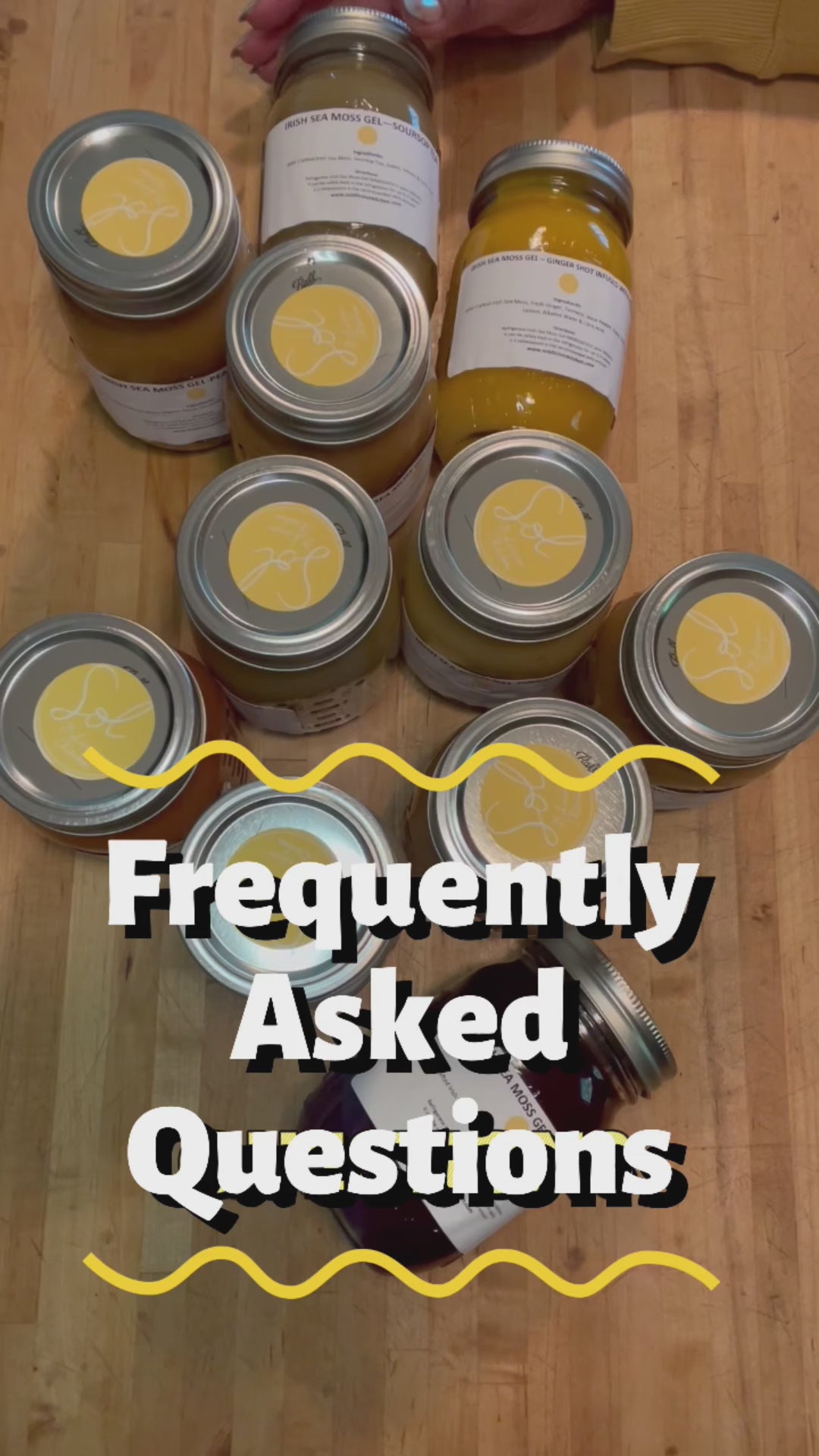 Load and play video in Gallery viewer, 100% Organic Wildcrafted Sea Moss Gel