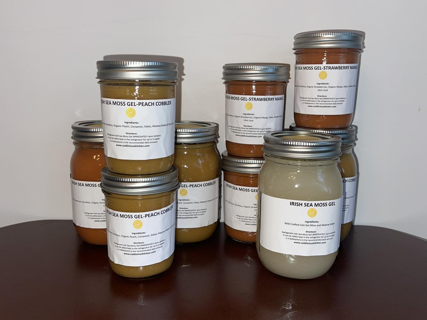 100% Organic Wildcrafted Sea Moss Gel