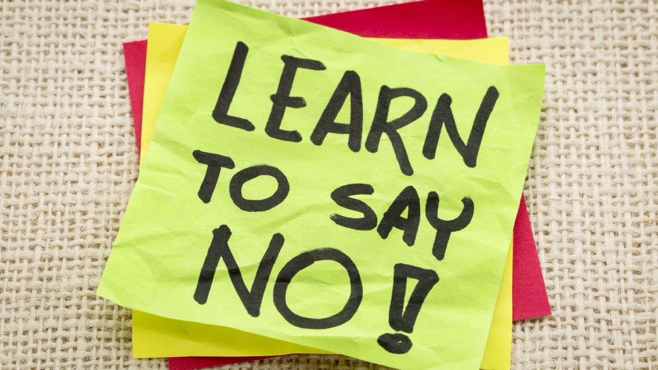 Learning To Say No As Part Of Better Self-Care
