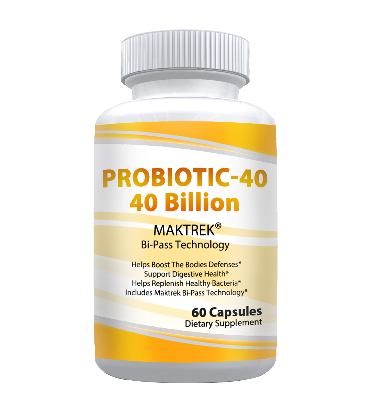 
                  
                    Probiotic - 40 Billion CFU
                  
                